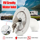Caravan Hatch Gravity Water Inlet Lockable Rv Inlet Boat Filler Neck Plastic Trailer Tank Filter Accessories - compare prices