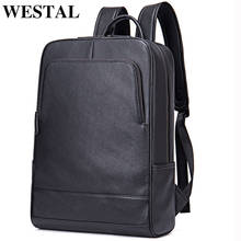 WESTAL Men's Backpack for Laptop Black Designer Laptop Backpacks School Bag for Teenager Large Travel Daypack Men Shoulder Bags 2024 - buy cheap