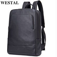 Mochila west masculina para laptop, preta, designer, laptop, mochila escolar para adolescentes, bolsa de ombro grande para viagem 2024 - compre barato