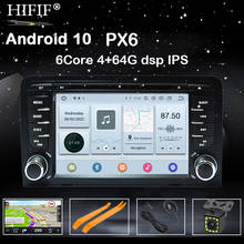 DSP IPS Car Multimedia player Android 10 GPS 2 Din Autoradio Stereo System For Audi/A3/S3 Octa Core 4GB RAM wifi Car DVD Player 2024 - buy cheap