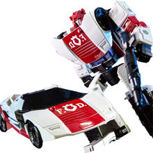 AOYI-figura de acción transformable de aleación para niños, juguete de 17cm, Robot, vehículo de ingeniería, dinosaurio, regalo 2024 - compra barato