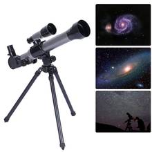 Telescópio astronômico monocular com tripé, brinquedo portátil para crianças ao ar livre 2024 - compre barato