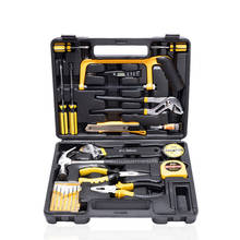 Conjunto de ferramentas para uso doméstico, conjunto de ferramentas manuais, combinação de reparo de automóvel, caixa de ferramentas, fita métrica, alicate, chave de fenda 2024 - compre barato