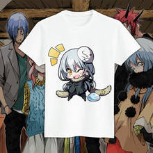 Tensei shitara Slime Datta Ken Rimuru Tempest Cosplay T-shirt AnimeT Shirt Casual Unisex Tees 2024 - buy cheap