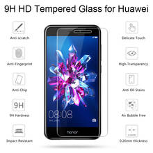 Прозрачное закаленное стекло 9H для Huawei Honor 8C 6C Pro, защитная пленка, протектор экрана из твердого стекла для Honor 7C AUM L41 5C 4C 2024 - купить недорого