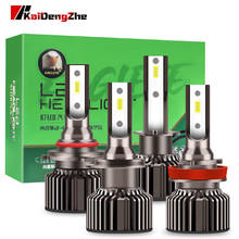 Canbus-lâmpadas led para carro, h1, h11, h4, h7, 12v, mini, 9005, 9006, 9012 lm, alto brilho, h8, h9, hb3, hb4, hir2, 2024 - compre barato
