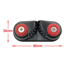 Aluminium Kayak Cam Cleat, Boat Rowing Fast Entry Cleats Sailing Accessories, Black 2024 - buy cheap