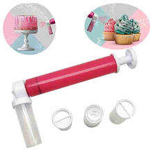 Cake Spray Gun Airbrush Coloring Baking Cake Pastry Dusting Spray Tube Decorator 2024 - buy cheap