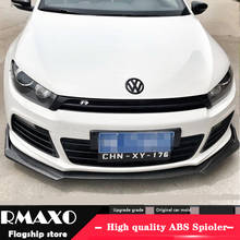 Kit de pala frontal para VW Scirocco, alerón trasero, Protector de parachoques trasero, para Scirocco R ABS, 2006-2020 2024 - compra barato