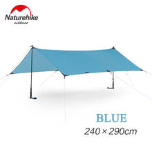 Nature Hike 15D Nylon Silicone Rainproof Camping Awning Sunscreen Anti-UV Beach Sun Shelter For Outdoor Activities 2024 - buy cheap