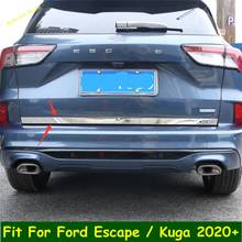 Car Accessories Molding Tailgate Door Strip Accent Garnish Styling Rear Trunk Tail Gate Cover For Ford Escape / Kuga 2020 2021 2024 - buy cheap