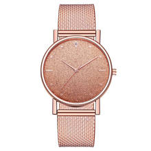 Relógio luxuoso para mulheres, relógios de quartzo, indicador de aço inoxidável, relógio para mulheres 2024 - compre barato