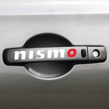 4Pcs/Lot PVC Nismo Car Decal Wrist Door Handle Glue Sticker for Nissan Juke Tiida Teana GTR GTR 350Z 370Z 240SX ECT Accessories 2024 - buy cheap