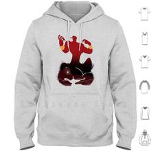 Red Genie hoodies long sleeve Red Blue Genie Aladdin Lamp Magic Cave Wonder Agrabah Jafar Jasmine Evil Villain Villains 2024 - buy cheap