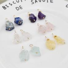 1pair DIY Materials Handmade Jewelry Accessories Natural Stone Charms Earrings Pendants Necklace Garment Accessory Women PS21803 2024 - buy cheap