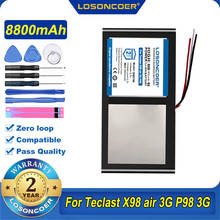 3 Line 3095190 3296192 8800mAh Battery For Teclast X98 Air 3G P98 3G Tablet PC 3 Wire X98 X98 AIR P98 X98 P98HD V99i Batteries 2024 - buy cheap