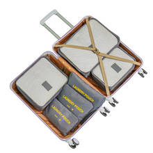 TUUTH  6PCS Clothes Storage Bag Travel Organizer Bag Travel Storage Bag Set Clothes Pouch Packing-Bag Suitcase Luggage Set 2024 - buy cheap
