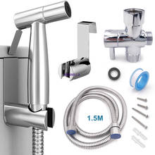 Handheld Toilet bidet sprayer set Kit Stainless Steel Hand Bidet faucet for Bathroom hand sprayer shower head self cleaning 2024 - buy cheap