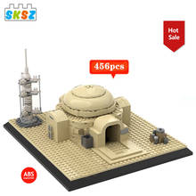 MOC Star Series Toy Space Home on Tatooine Slave House Model DIY Building Blocks Kids Space toys for Children Xmas Gifts 2024 - buy cheap