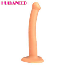Slender Anal Plug Powerful Suction Cup Soft Dildo G-spot Vaginal Stimulator Butt Plug Prostate Massager Sex Toys for Men Women 2024 - buy cheap