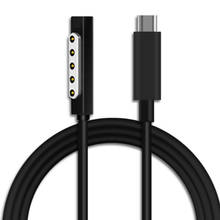 Adaptador de cargador de fuente de alimentación USB tipo C, Cable de carga para Microsoft Surface Pro 1/2 12V PD 2024 - compra barato