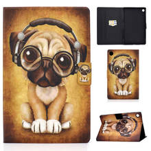 Funda con estampado de animales para Huawei MatePad T8 Kobe2-L03, carcasa protectora de cuero PU de 8,0 pulgadas, con tapa y soporte 2024 - compra barato