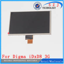 New 8'' inch LCD Display For Digma iDxD8 3G IDxD 8 Tablet TFT LCD Screen Glass Digital Panel Screen Replacement Free Shipping 2024 - buy cheap