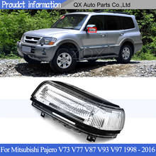 CAPQX Original Outer Rearview Side Mirror Turn Signal Lamplight For Mitsubishi Pajero V73 V77 V87 V93 V97 1998-2016 Blinker Lamp 2024 - buy cheap