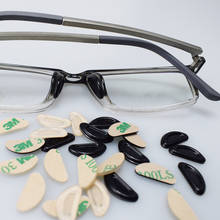 Almohadillas nasales de silicona para gafas, antideslizantes, finas, antideslizantes, 5 pares 2024 - compra barato