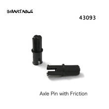 Smartable-Pin de eje técnico MOC, piezas de bloques de fricción, juguetes educativos creativos, compatibles con las principales marcas, 43093, 100, unids/lote 2024 - compra barato