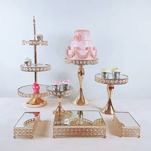 1pcs  Wedding Birthday Party Dessert Cupcake Pedestal Display Plate Home Decor 2024 - buy cheap