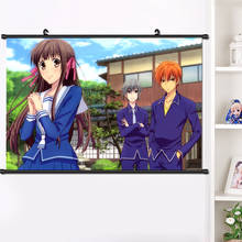 Anime Fruits Basket Honda Tooru Soma Kyo Soma Yuki Wall Scroll Mural Poster Wall Hanging Poster Home Decor 40×60cm 2024 - buy cheap