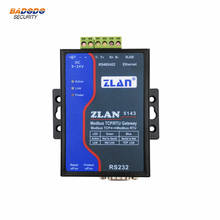 Convertidor ZLAN5143 RS232 RS485 RS422 a Ethernet RJ45, convertidor Modbus RTU TCP Gateway, velocidad de transmisión en baudios, dispositivo seiral multiservidor 2024 - compra barato