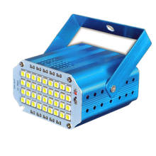 Luz LED estroboscópica 36 LED, luz de Flash para discoteca, DJ, Control de sonido, música, estroboscopio, iluminación de escenario, proyector de DJ, lámpara LED para vacaciones 2024 - compra barato