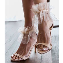 Sandalias de boda para mujer, zapatos de gladiador con punta estrecha, tacón alto fino, elegantes, de novia, talla grande 45 46 2024 - compra barato