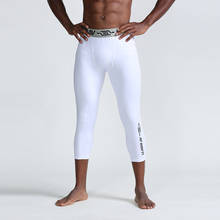 TaoBo-pantalones de compresión para correr para hombre, mallas deportivas largas, pantalones de entrenamiento para gimnasio, ajustados 2024 - compra barato