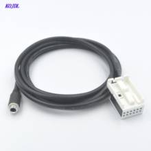 Adaptador de cable auxiliar de 3,5mm para coche, conector de Audio hembra de 12 pines para BMW E60, E61, E63, E64, cable de entrada estéreo para reproductor de CD 2024 - compra barato