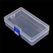 Caixa de armazenamento colar transparente, mini caixa com tampa, durável, coleção de caixa de jóias 2024 - compre barato