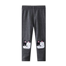 Jumping meters New Baby Autumn Spring Girls Legging Pants with Animals Applique Kids Girl Skinny Pants 2024 - buy cheap