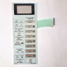 Interruptor de membrana con botón táctil, piezas de reparación para Panel de horno microondas, Panasonic, NN-GT546W, 80MM, 205MM 2024 - compra barato