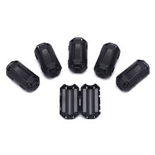 6Pcs/lot Clip On EMI RFI Noise Ferrite Core Filter For 7mm Cable N3 2024 - buy cheap