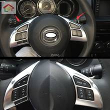 For Mazda 6 Atenza 2013 2014 2015 2016 Accessories ABS Chrome Auto Steering Wheel Panel Cover Trim Car Styling 2pcs 2024 - buy cheap