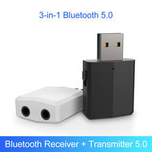 Mini transmisor receptor Bluetooth 5,0, adaptador inalámbrico de Audio estéreo, AUX, RCA, USB, Jack de 3,5mm, para TV, PC, Kit de coche 2024 - compra barato