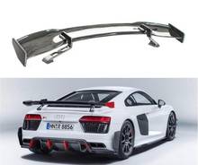 Alerón trasero para maletero de coche, accesorio de fibra de carbono Real para Audi R8 V8 V10 Coupe 2008-2020 Sport GT 2024 - compra barato