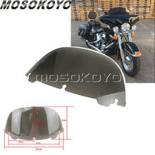 Spoiler de para-brisa de tela entalhada para harley touring cvo, tri glide, ultra clássico, 2016-19, de 10'' 2024 - compre barato