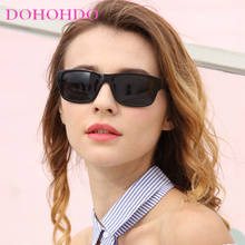 DOHOHDO Brand Design Polarized Sunglasses Women Driver Shades Lady Vintage Sun Glasses Night Vision Spuare Mirror Summer UV400 2024 - buy cheap