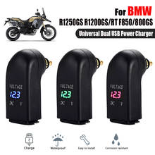 For BMW R1250GS Adventure LC F850GS F800GS R1200GS R1200RT Motorcycle Dual USB Charger Power Adapter Cigarette Lighter Socket 2024 - buy cheap