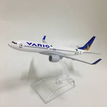 JASON TUTU 16cm BRAZIL VARIG Boeing 737-800 Aircraft Model Diecast Metal 1:400 Plane Model Airplane Model Airplanes Plane Toys 2024 - buy cheap