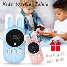 Cute Mini Kids Walkie Talkie Wireless Intercom Child Radio Toys Two Way Radio 1-3 km Transmitter Camping Family Children Gift 2024 - buy cheap