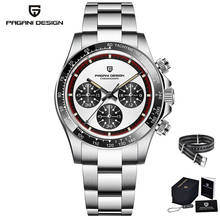 PAGANI DESIGN 2022 New Men's Watches Quartz Watch Sport Chronograph Luxury Men Automatic date Watch 100M Waterproof Clock Man 2024 - buy cheap